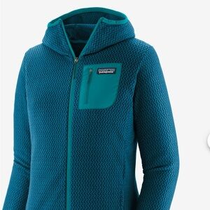 Patagonia Women’s R1 Air Full-Zip Hoody Fleece Size XL